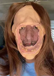 Scary halloween mask