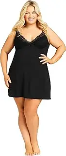 [City Chic] Women's Plus Size Chemise Sexy Lace