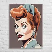 Lucille Ball Digital art Canvas