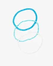 Blue Beaded Sea Charm Multi Pack Bracelet
