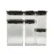OXO 不鏽鋼按壓式保鮮盒 6件組
