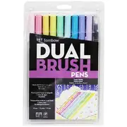 Tombow Brush Pen Pastels 10 Pack