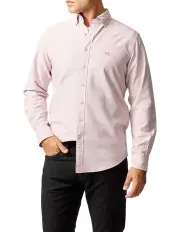 [Rodd & Gunn] Gunn Oxford Long Sleeve Sports Fit Shirt in Blush