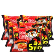 5X Samyang Nuclear Hot Spicy Korean Ramen Noodle Buldak 3X Spicy LIMITED EDITION