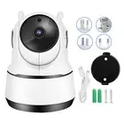 1080P HD Home Security Camera WiFi CCTV IR CUT PTZ Baby Monitor 110-240V FTD