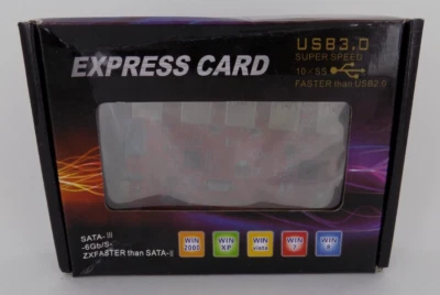 SEALED PCI-Express Card to USB 3.0 (5x) Expansion Card! FREE SHIPPING!