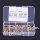 Brass Flat Washer 180Pcs Brass Flat Washer Assortment Set With Storage Box