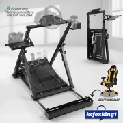 Foldable Gaming Racing Simulator Wheel Stand Cockpit Game Steering Accessories
