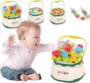 Montessori Sensory Toddler Toys Toy for 1 Year Old Boys Girls Birthday Gifts 1st One First Birthday 1 Year Old Girl Boy, Educational Learning Toy for 1-2 Year Old Fine Motor Skills (Color)