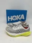 HOKA Mens Mach X 2 Size 10.5 Running Shoes 1155119 White Citrus Yellow Gym
