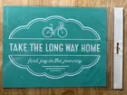 Chalk Couture Long Way Home Bike Club Size B Transfer Stencil 8x10 Retired