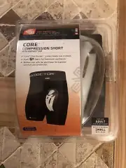 New in Box Shock Doctor Core Compression Short w/Bio-Flex Adult Cup Men’s Small