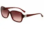 Guess By Marciano Women's GM693 GM/693 BU-67 Burgundy Fashion Sunglasses 58mm