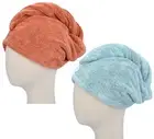 Microfiber Hair Drying Towel Turban Twist for Long Hair Magic Instant Dry Hai...