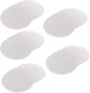 TOOYFUL Pack of 50 Ceramic Fiber Round ThinFire Kiln Shelf Paper for Large Microwave Kiln Glass Fusing Kiln