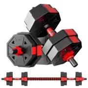 Dumbbell Set of 2, Adjustable Weights Dumbbells Set Pair, Free Weights for Wo...