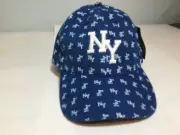 NY blue hat 1664 new with tags hard to find adjustable back unisex embroidered
