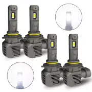 4x AUXITO 9005 9006 LED Headlight Bulb Conversion Kit High Low Beam Bright EOW (for: Saab)