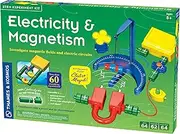 Thames & Kosmos Electricity & Magnetism Science Kit | 62 Safe Experiments Investigating Magnetic Fields & Forces for Ages 8+ | Assemble Electric Circuits with Easy Snap-Together Blocks