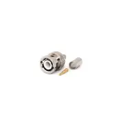 Bnc Female Crimp 50 Ohm Connector For Lmr195 Rg58