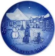 BING & GRONDAHL 2016 Christmas Plate New in Box – HC ANDERSEN'S CHILDHOOD HOME