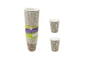 150Pc Disposable Coffee Cup 4oz Takeaway Paper Drink Tea Water Single Wall Cups