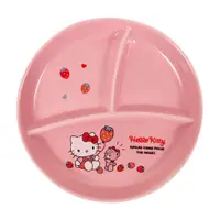 在飛比找蝦皮商城優惠-【Sanrio三麗鷗】Hello Kitty圓形分隔盤-草莓