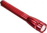 MagLite SP2P03H 332-Lumen Mini LED Pro Flashlight Red