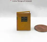 THE PRACTICE OF MEDICINE 1:12 Scale Miniature Readable Illustrated Book