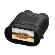 2.5K UHD 40M Pixels Rechargeable Binoculars Telescope 8X Zoom 300M Digital Infrared Digital Night Vision Scope for Hikin