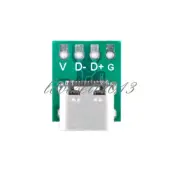 10Pcs X USB 3.1 Type C 16Pin Test PCB Board Adapter 16P Connector Socket