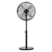 Dimplex 40cm Matte BLK High Velocity Oscillating Pedestal Fan Air Cooler 3 Speed