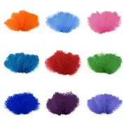 Ostrich DRABS FEATHER Plumes 10-16" Many Colors! Costume/Halloween/Bridal/Hats