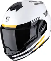 Scorpion EXO-Tech Evo Pro Juventus, modular helmet , color: White/Black/Yellow , size: XXL