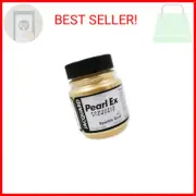 Jacquard Pearl Ex Pigment Powder 0.75 oz Sparkle Gold - Loose Mica Powder for Ep