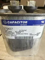 Carrier P291-2503 Run Capacitor 370V 25 MFD