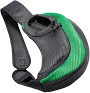 FONDOTIN Dog/cat Pet Carriers Polyester Shoulder Bag Cross- Bag Pet Outing Comfortable Wide Straps Size s