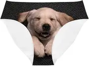 [Hawapod] Womens Underwear Hipster Panties for Women Animal Print Low Waist Women's Briefs