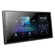 Pioneer Audio Visual Head Unit - 6.8" Screen, Wireless CarPlay & Android Auto, DMHZ6350BT
