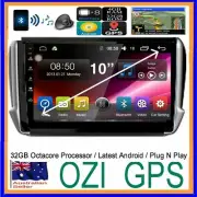 PEUGEOT 200 2013-19 GPS BLUETOOTH HEAD UNIT APPLE CARPLAY ANDROID AUTO +CAMERA