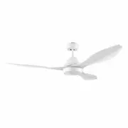 Eglo Nevis 52" DC ABS 3 Blade Ceiling Fan with 18W LED and Remote Control - White