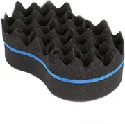 Tignapoo Wave Barber Hair Brush Sponge Tool Dreads Afro Locs Twist Curls Coil Braids