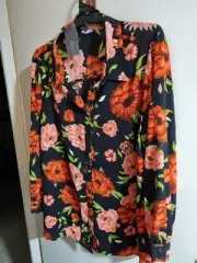 Sz 24 Autograph Tunic Tones Long Sleeve Bold And Beautiful Combine Postage