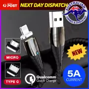 Zinc Alloy Magnetic Cable/Micro/Type C to USB Fast Charging Charger for iPhone