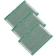 432 Point Solderable PCB Prototype Breadboard 5 x 7cm - Pack of 3