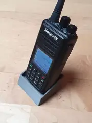 Desk Stand Holder Display for Retevis RT-3 Ham Radio Walkie Talkie