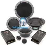 DYNAUDIO ESOTEC SYSTEM 342 7" 3-WAY COMPONENT SPEAKERS MIDS TWEETERS CROSSOVERS