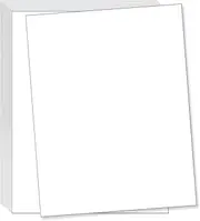 NextDayLabels - Heavy Digital Smooth White Cover Card Stock, 8-1/2 x 11 Letter Size 100 lb., 270 gsm (100 Pack)
