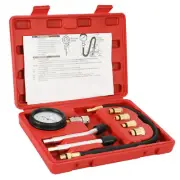 Petrol Engine Cylinder Pressure Tester for Car Compression Test Gauge Kit Set UK