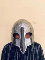 Medieval Norman Nasal Knight Steel Helmet For Role & Cosplay Handmade Gift